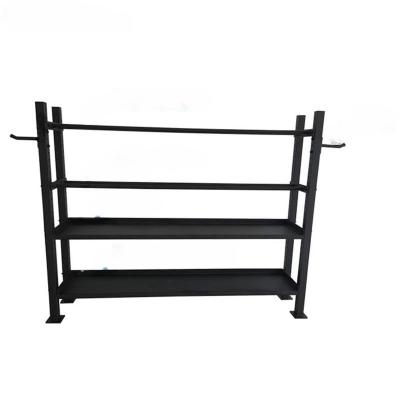 China Commercial Hot Selling Multifunctional Gym Storage Rack Home Fitness Equipment Dumbbell Rack-Made of Steel and Iron for sale