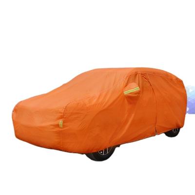 China Water Resistant Rownfur Amaon ebay Drop Shipping Universal Type Waterproof Dust Proof Full Cover Customized Side Sedan SUV Protect Car Cover for sale