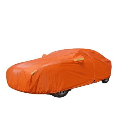 China Universal Car Snow Ice Hail UV Waterproof Hail Protection Outdoor Lightweight Car Cover for sale