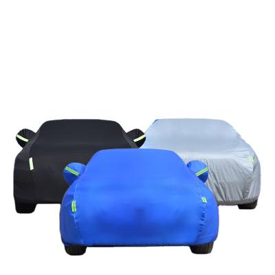 China Car Elastic Stretch Car Interior Water Resistant Soft And Closely Matched Parking Dustproof Cover for sale