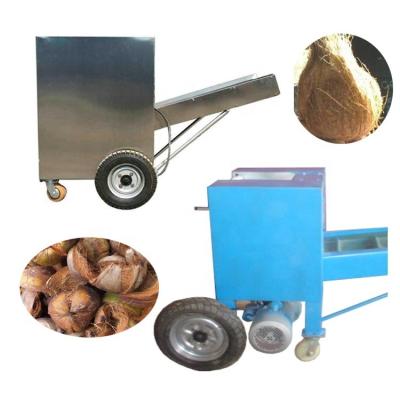 China High Efficiency Coconut skin sheller machine from coconut brown shell removing machine price for sale