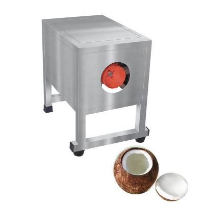 China Top Efficiency Smallest Coconut Hole Opening Process Machine , Polished And Opening Equipment Coconut Head Price for sale