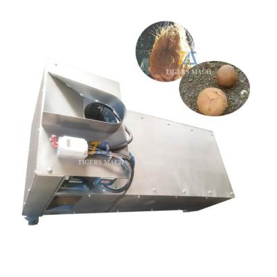 China High efficiency coconut polishing machine/coconut fiber removing machine/coconut polisher machine for sale