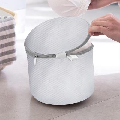 China Foldable Honeycomb Grid Mesh Bags For Clothes Storage Laundry Delicate Wash Bag For Underwear for sale