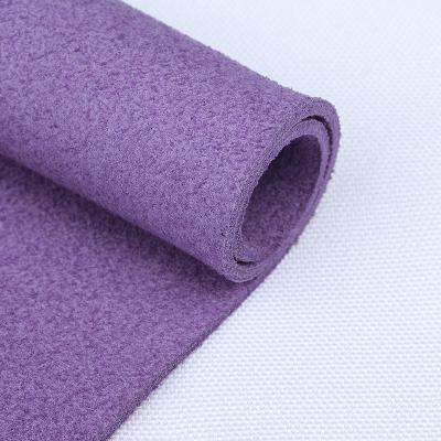 China Microfiber Waterproof Suede Faux Leather Synthetic Leather Material For Luggage Gloves Jewelry Bag Car Seat Shoes for sale