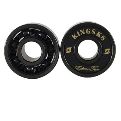 China Inline Ceramic Roller Skater Skater Kingsk8 Roller Skate Bearings skf 608 Ceramic Roller Skate Bearings Skate Wheels Ceramic Bearing Inline Skate for sale