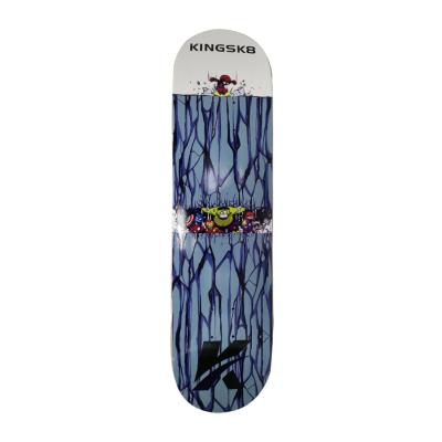 China Adult Canadian Maple POP Professional Balancer Dual 7 Layers Skateboard Deck for sale