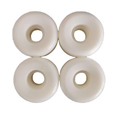 China White Adult Skateboard Wheels Can Customed And Skateboard Four Wheels for sale