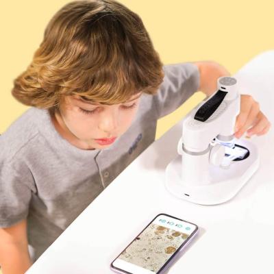 China Children's educational children's digital microscope with wifi biological microscope LED light source for sale