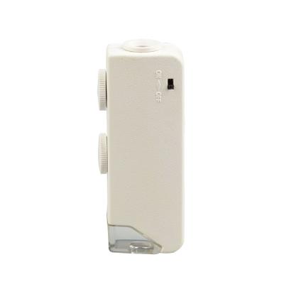 China Pocket Microscope Pocket 160X-200X Digital Zoom Digital Microscope With LED Light Microscope Camera for sale