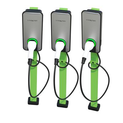 China Cutting Edge Home Appliances LIVOLTEK Smart Charger Available For Wall And Column Installation IEC Standard AC EV Charger for sale