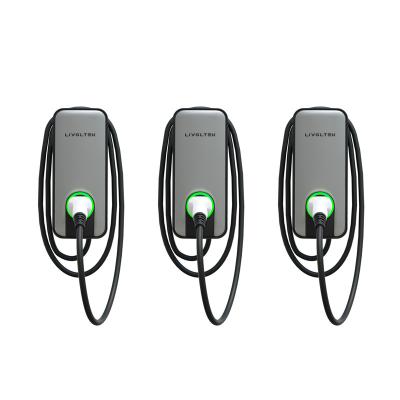 China China-chic New 11KW Wifi EV Charger Electric Vehicle Wallbox 16A 3Phase DC Charging Battery Charging EV Station for sale