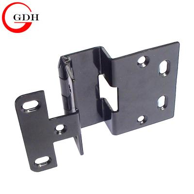 China Institutional Overlay Cabinet Door Wrap Around Hinge For Furniture Door for sale