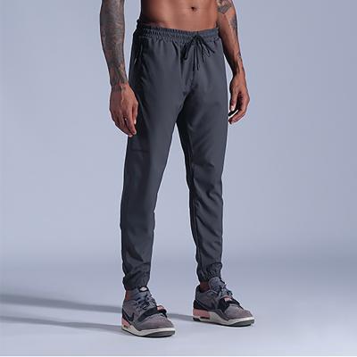 China Viable Custom Mens Drawstring Fitness Sports Track Pants With Pockets Gym Breathable Quick Dry Jogger Along Workout Pants Mens for sale