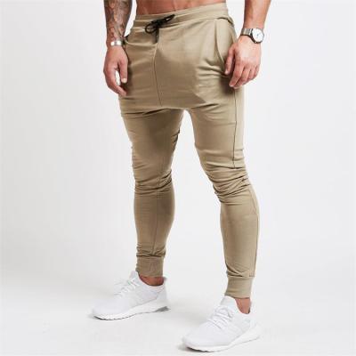 China Custom Logo Blank Plain Gym Track Viable Pants For Men 90% Polyester 10% Spandex Sports Joggers Running Breathable Mens Workout Pants for sale