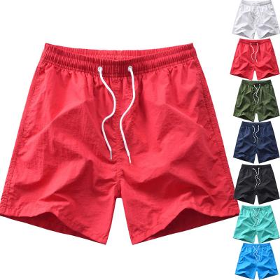 China Breathable Latest Custom Design Sublimation White Swimsuit Plain Swim Shorts Mens Beach Short Manufacturer Beach Wear Mens Swim Trunks for sale