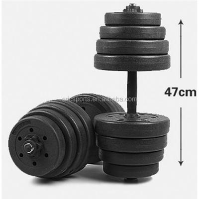 China 10k- 40kg Cement Dumbbell Anti-Slip Portable Set for sale