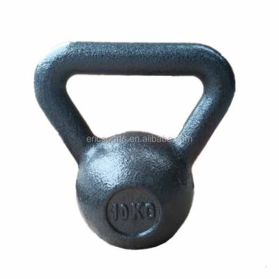 China Anti-Slip With ACR Handle Bar Wholesales Cast Iron Black Kettlebell Custom for sale