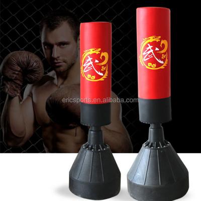 China Martial Arts Boxing Customized Logo 1.5m 1.6m 1.7m PVC /EVA PU /pu Punch Free Standing Bag Boxing Sandbag for sale