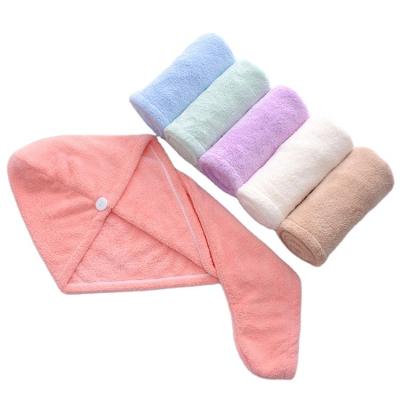 China Hypoallergenic Wholesale custom microfiber cloth hair towel for sale