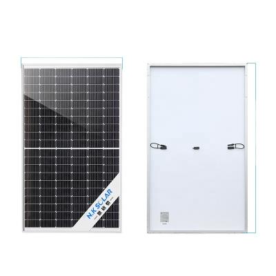 China N.K 400-430 Watt Solar Whole Panels High Efficiency Solar Photovoltaic Whole Off-grid Solar Panels for Home or Commercial N.K-400W for sale