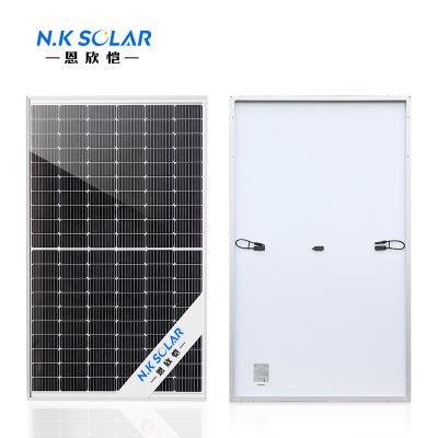 China Cost Effective N.K Mono Solar Off-grid Solar Photovoltaic Panel 400-430W Solar Panels For Home Or Commercial 182mmx182mm for sale