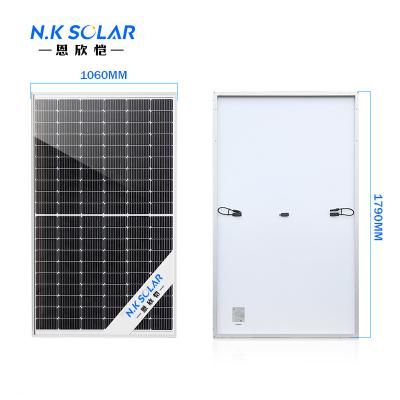 China N.K 400 410 420 430 Watt Solar Power System Mono Solar Crystalline Solar Panels For Home 188*188mm 1909*1134*35mm for sale