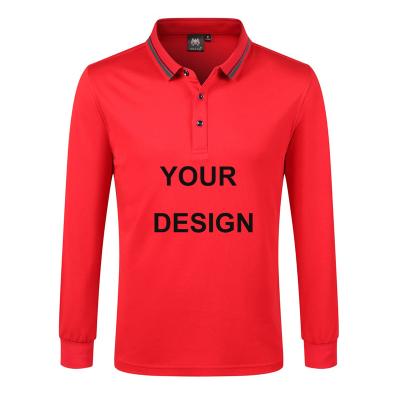 China 2023 High Quality Customized 240g Polo Shirt 240g Breathable Sleeved Suitable Mens Polo Shirt Customizable Logo for sale