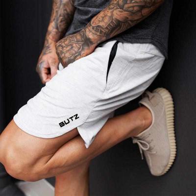 China Breathable In Waistband Male Elastic Jogger Shorts Mens Running Training Shorts Big Size Cotton Sports Shorts For Man for sale