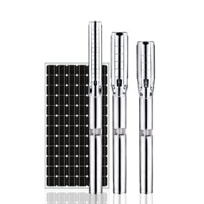 中国 Good Quality Solar Pump Solar Power DC System High Efficiency Water Submersible Water Pump For Irrigation 販売のため