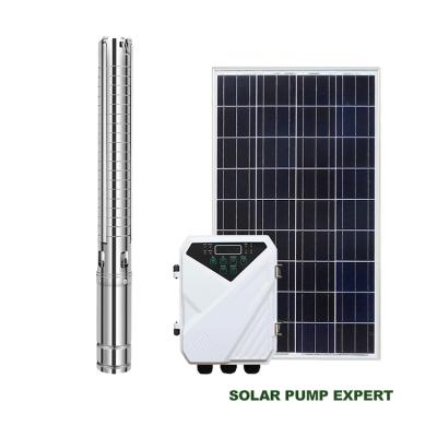 China Irrigation 72v-110v 750w-1500w DC Solar Water Pump OEM Solar Water Pump Submersible à venda