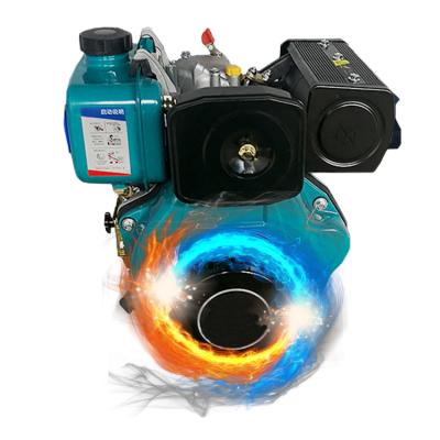 China New Design 14hp Air Cooled Engine High Speed ​​4 Stroke EZONE Diesel Engine For Sale en venta