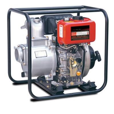 China High Efficiency 2 Inch 170F Diesel Water Pump Diesel Engine With Cast Iron Wheels And Lifters Pump Te koop