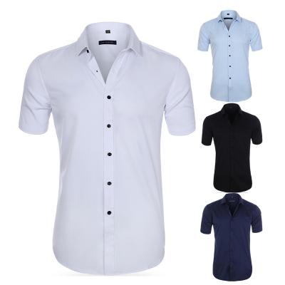 China Enhanced Company of Anti-Shrink Fashion Summer Men's Cheap Casual Short Sleeve Personal Shirt for Men and Women for sale