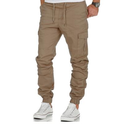 China Anti-wrinkle Men's Multi-pocket Machining Pants Woven Sports Gaiters Oversized Casual Pants for sale