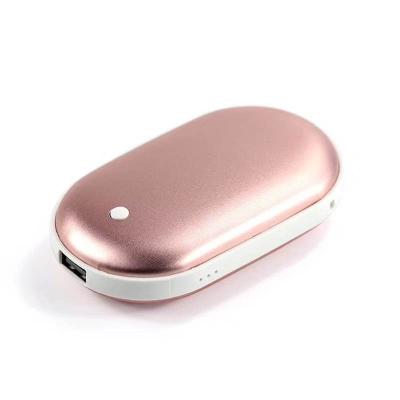 China Hand Warmer Power Bank Small Quantity OEM Holiday Promotional Gifts Hand Warmer Battery Bank Hand Warmer Power Bank 2020 for sale