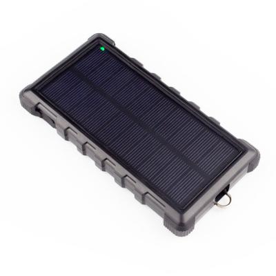 China China made high capacity 10000mAh mobile phone charger powerbank outdoor solar power bank backup power for sale