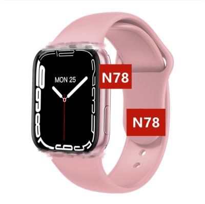 China Wholesale New Products N78 Smart Watch Touch Screen Waterproof BT Call Fitness Sports Smart Watch For Men And Women N78 Smartwatch for sale