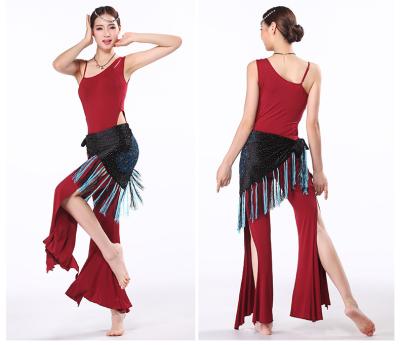 China Top modal elegante y pantalones del leotardo de los trajes/de los equipos de la práctica de la danza de vientre en venta