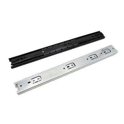 China Hot Sale Vollauszug Correderas Para Muebles Hoone System Soft Closing Stainless Steel 45Mm Width Hydraulic Electric Push To Open Drawer Slide for sale