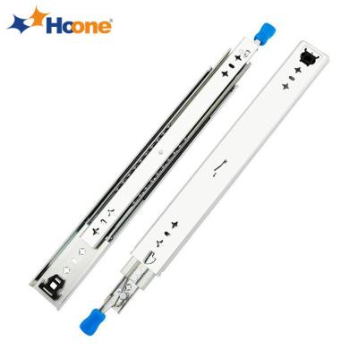 China 220KG Full Extension Hoone 3mm System Slides Heavy Duty Locking Telescopic Rails Soft Closing Drawer Slide Durable In Use For Industrial for sale