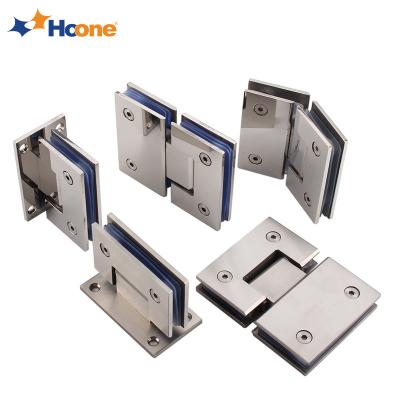 China Durable American Adjustable Glass Shower Door 180 90 Degree Hoone Accessories Pivoted Shower Hinges for sale