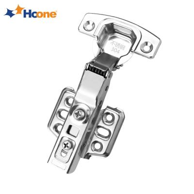 China Soft Close Cabinet Hinge Hoone Furniture Fittings 35mm Closing Cup Adjustable Furniture Soft Narrow Hidden Door Hinge For Factory Production for sale