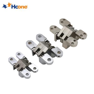 China Durable Hoone Concealed Hinges For Heavy Door Adjustable Concealed Concealed Concealed Hinge For Door Italy Steel Type for sale