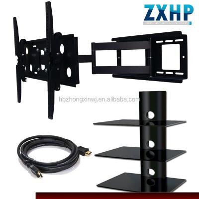 China LED TV LCD TV Wall Mount Bracket T Bracket LCD Wall Mount Bracket Low Profile Tilt Design 32 To 65 Inch LCD /LED/4K TV, VESA 600x400 mm for sale