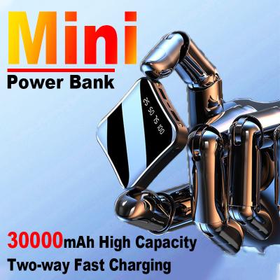 China Mini Portable 30000mAh Digital Display Power Bank Pocket Bi-Directional Fast Charging External Battery For iPhone Xiaomi Huawei Samsung for sale