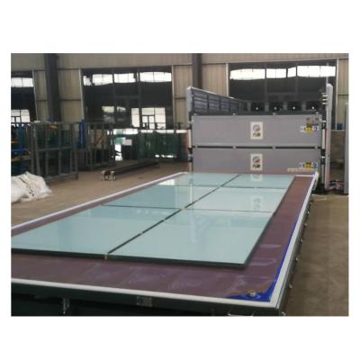 China Large Size Architectures Furniture Home Appliance Glass Laminating Machine For Tempering Glass for sale