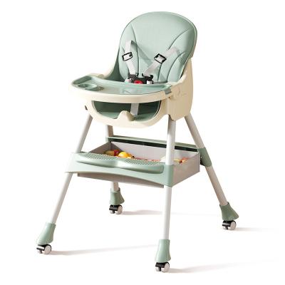 China Modern Feeding Chair Kids Furniture Booster Child Care Seat Functional Kids Feeding High Baby Chairs for sale