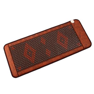 China Infrared Rays + Negatie Ions Deep Penetrate Cauterization Therapy Infrared Rays Heat Mat Tourmaline Acupressure Massage Mattress for sale