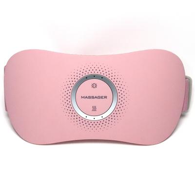 China Hot Selling Waist Vibrating Massager Hot Radio Belly Pain Relief Palace Menstrual Heating Support Belt for sale